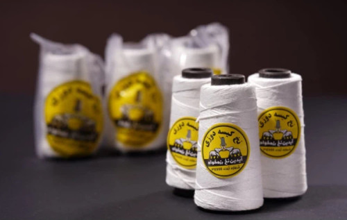 نخ سرکیسهدوزی ۲۰۰ گرمی – نخ صنعتی مقاوم برای دوخت کیسه